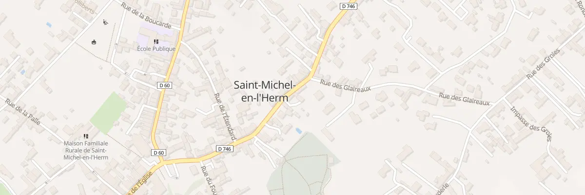 Plan du 26 Rue georges clémenceau à Saint-Michel-en-l’Herm