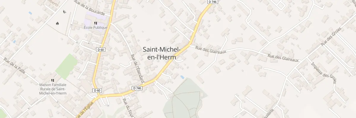 Plan du 24 Rue georges clémenceau à Saint-Michel-en-l’Herm