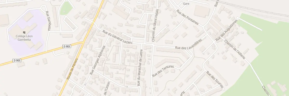 Plan du 16 Rue du Maréchal Leclerc à Carentan-les-Marais