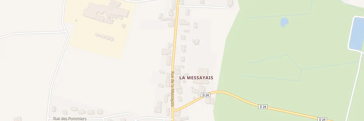 Plan du 14 Rue de la Messayais à Combourtillé
