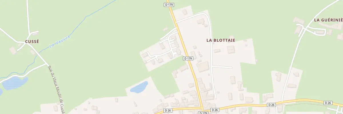Plan du 11 All des Fougeroux à Saint-Christophe-des-Bois