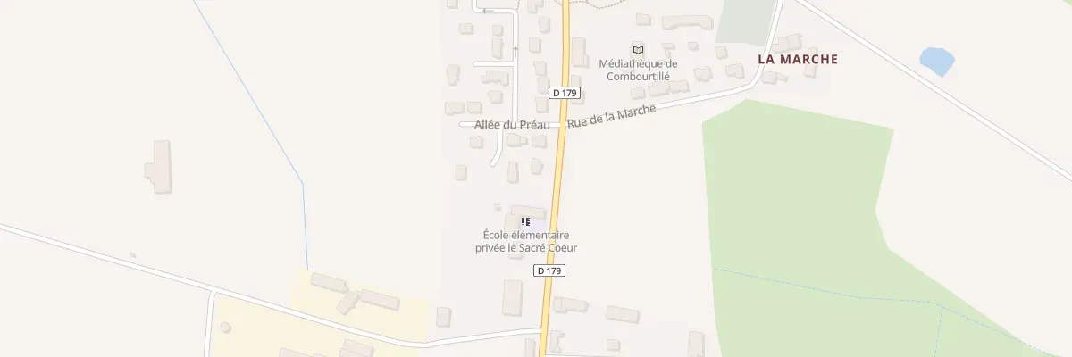 Plan du 4 All Ecoliers à Combourtillé
