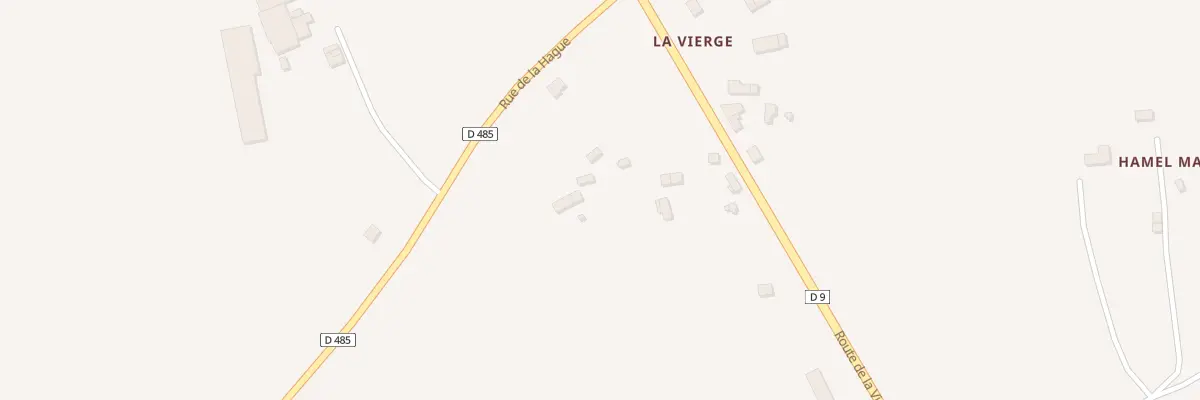 Plan du 19 Rte de la Vierge à La Bloutière
