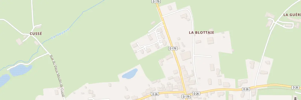 Plan du 13 Allee de Fougeroux à Saint-Christophe-des-Bois