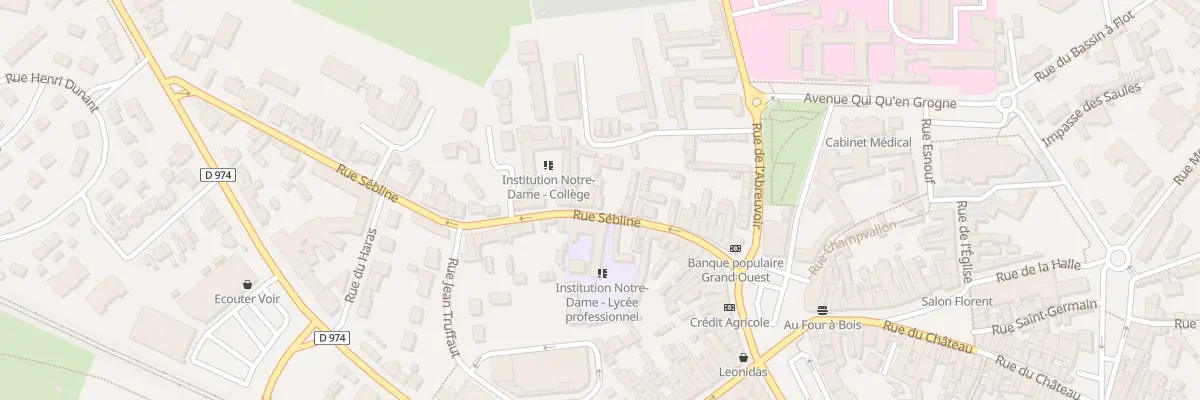 Plan du 26 Rue Sébline à Carentan-les-Marais