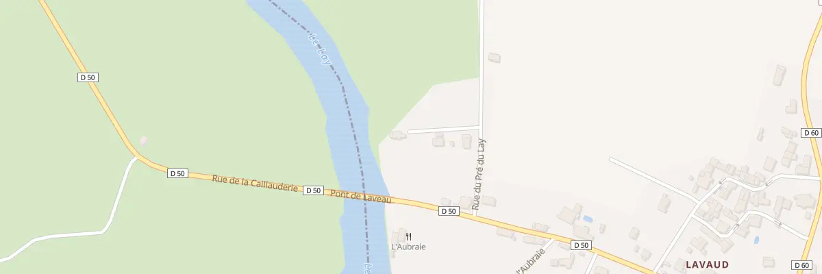 Plan du 4 Rue du pré du lay à Péault