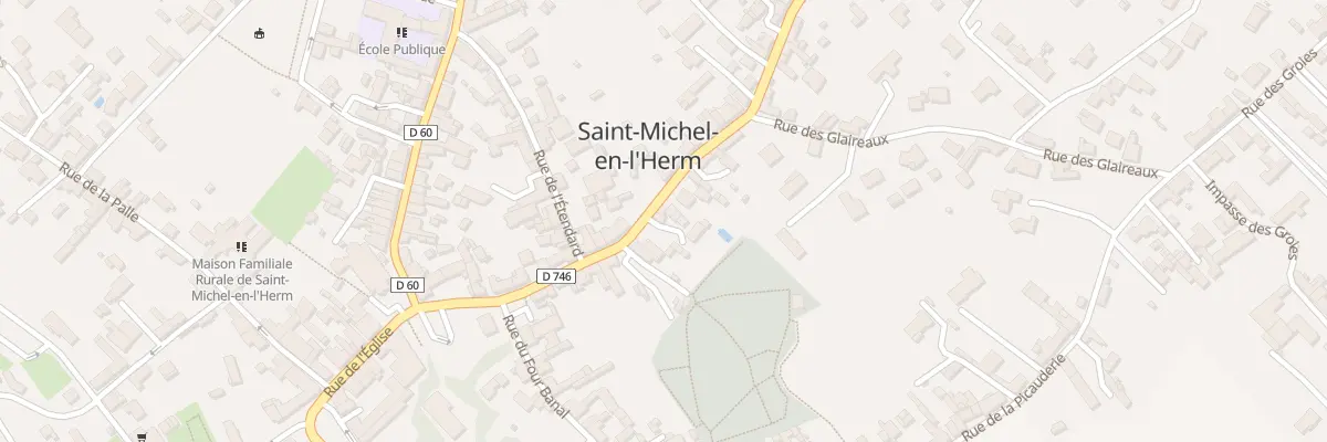 Plan du 16B Rue georges clémenceau à Saint-Michel-en-l’Herm