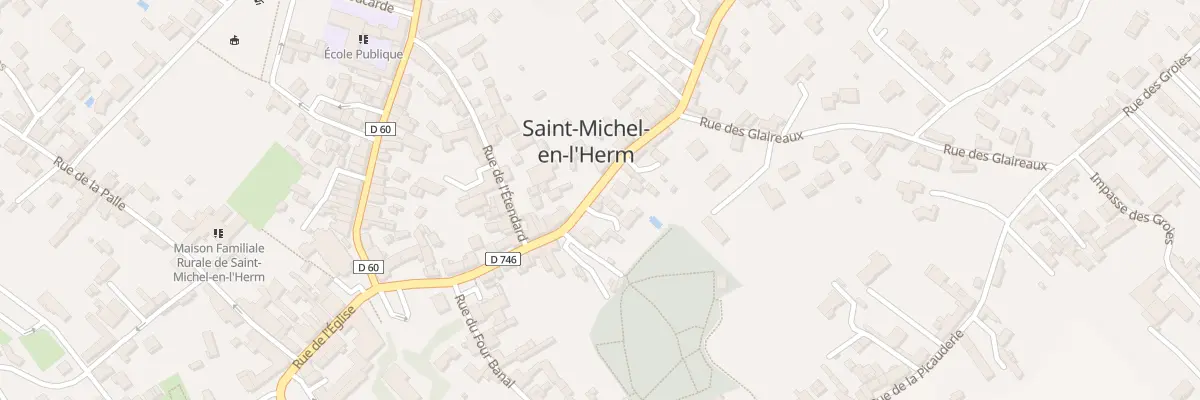 Plan du 18 Rue georges clémenceau à Saint-Michel-en-l’Herm