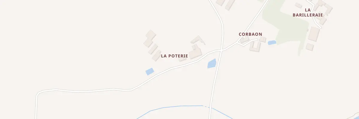 Plan du 5150 La Potrie à Château-Guibert