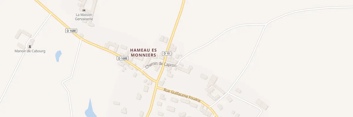 Plan du 11 Che de Capron à Réville