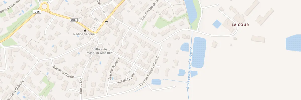 Plan du 14 Rue du Château de la Cour à Montaigu-Vendée