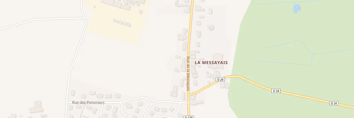 Plan du 21 Rue de la Messayais à Combourtillé