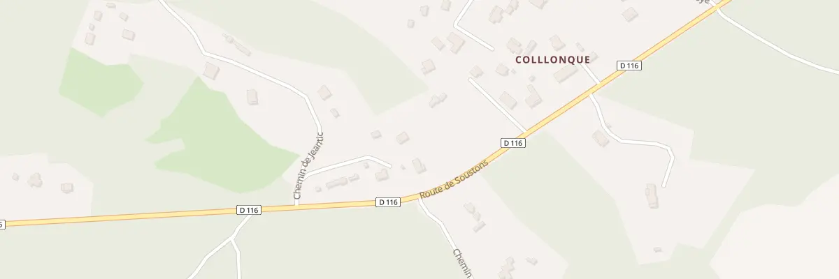 Plan du 1968 Rte de Soustons à Magescq