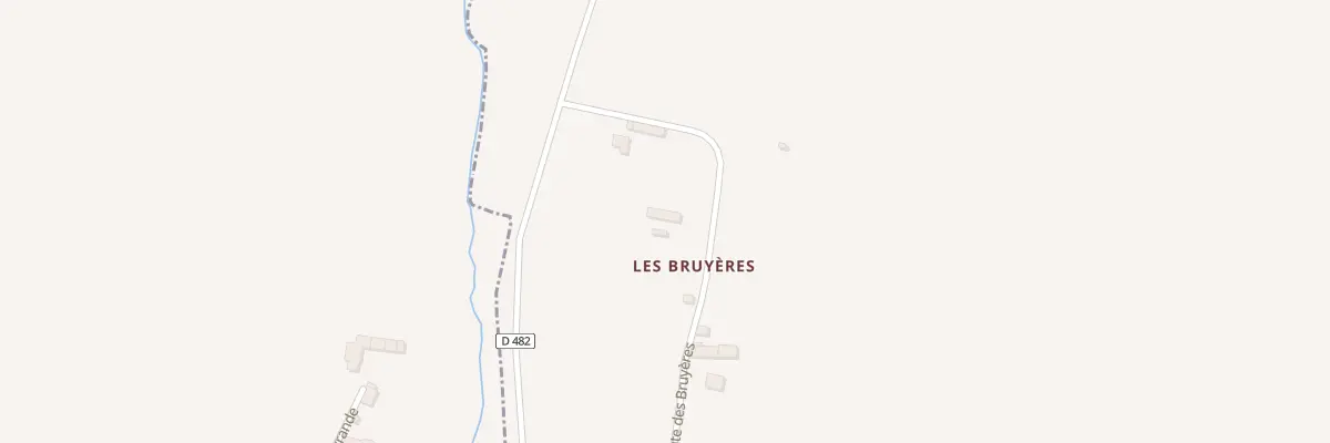 Plan du 4 Les Bruyeres à Saint-Laurent-de-Terregatte