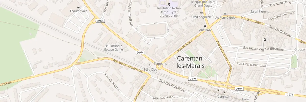 Plan du 4 Rue de la 101e Airborne à Carentan-les-Marais