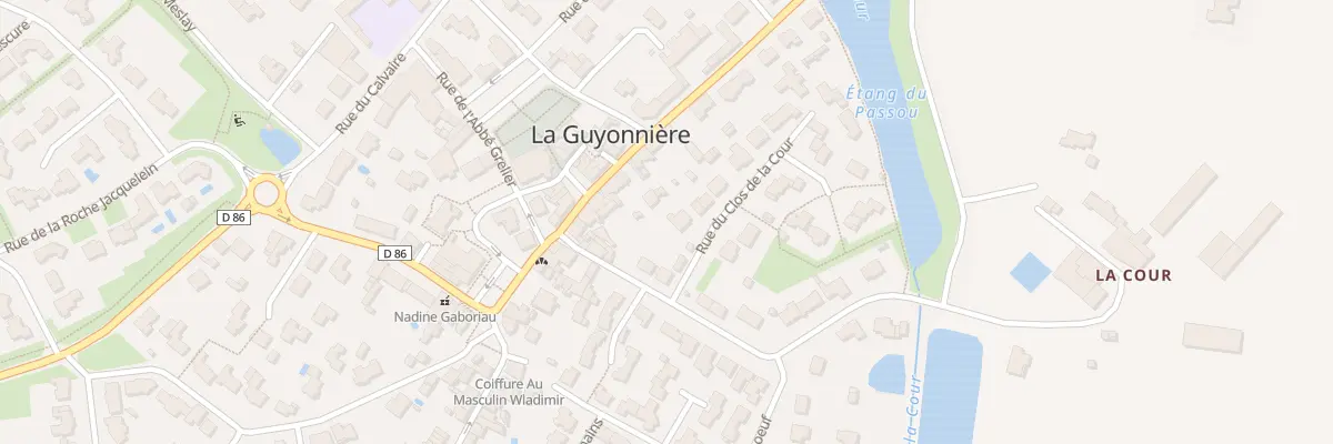 Plan du 28 Rue du clos de la cour à Montaigu-Vendée