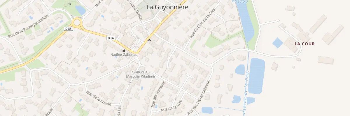Plan du 8 Rue du Château de la Cour à Montaigu-Vendée