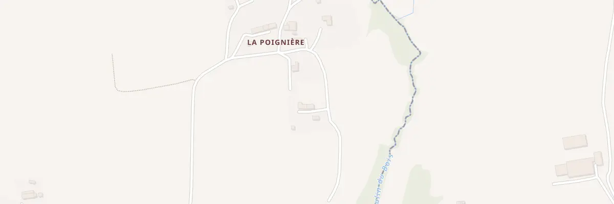 Plan du 2 La Poigniere - Braffais au Parc