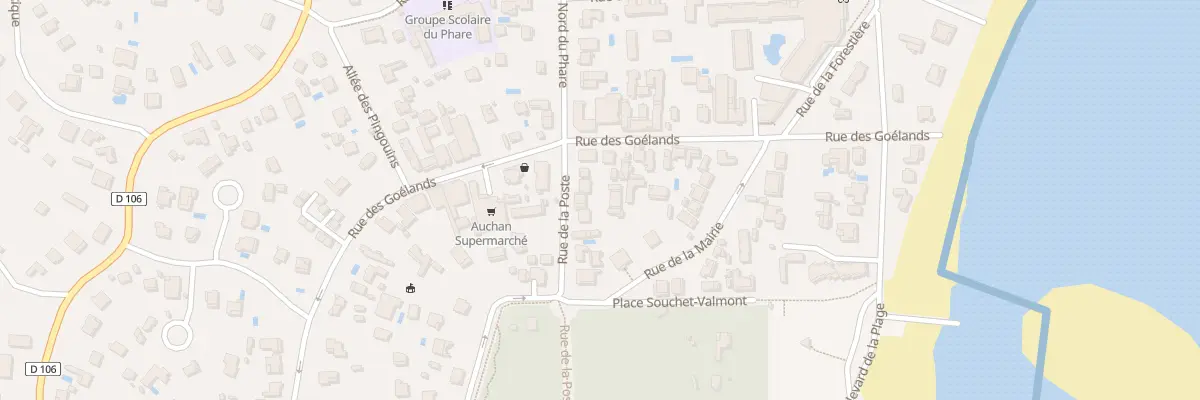 Plan du 9008 Rue de la Poste Cap Ferret à Lège-Cap-Ferret