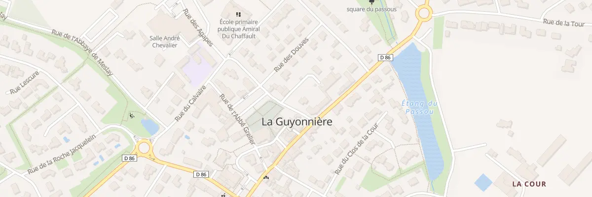 Plan du 2T Rue du chanoine boiziau à Montaigu-Vendée