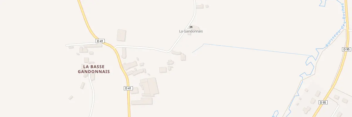 Plan du 5068 La Gandonnais à Eancé