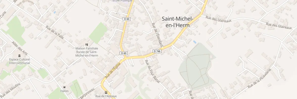 Plan du 7 Rue georges clémenceau à Saint-Michel-en-l’Herm