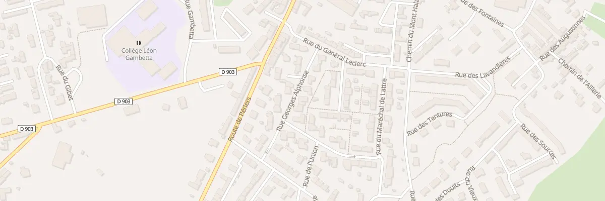 Plan du 9 Rue Georges Alphonse à Carentan-les-Marais