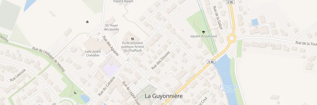 Plan du 4 Rue des Douves à Montaigu-Vendée