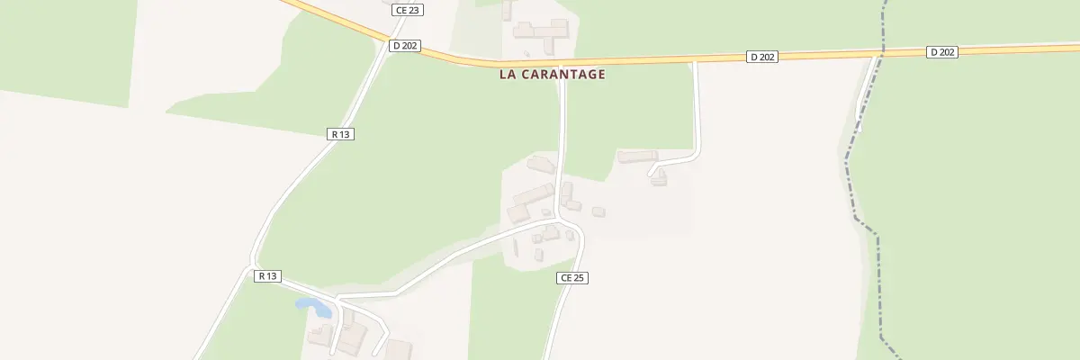 Plan du 5133 La Carantage à Petit-Auverné