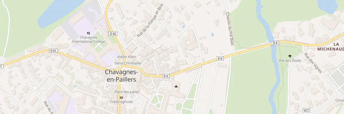 Plan du 61 Rue de l’industrie à Chavagnes-en-Paillers
