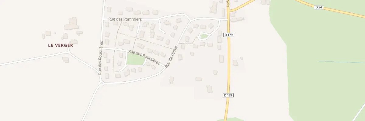 Plan du 6 Rue de l’Ethal à Combourtillé