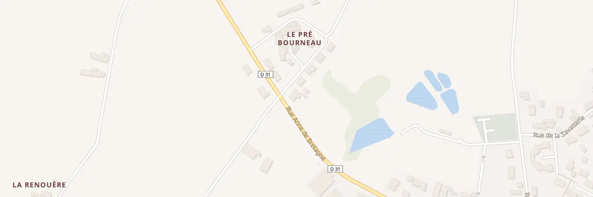 Plan du 2 Le Pre Bourneau à La Remaudière