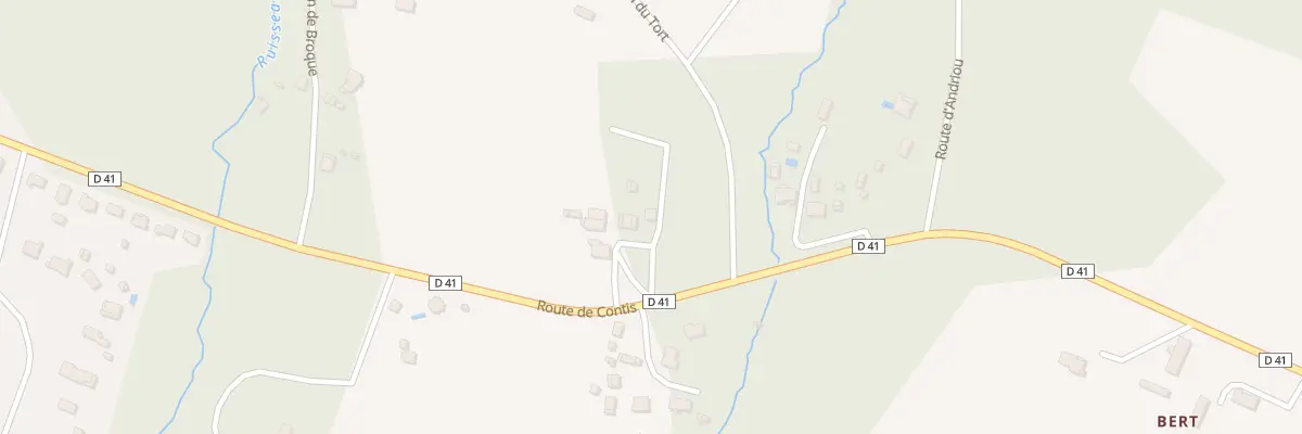 Plan du 1506 Rte de Contis à Saint-Julien-en-Born