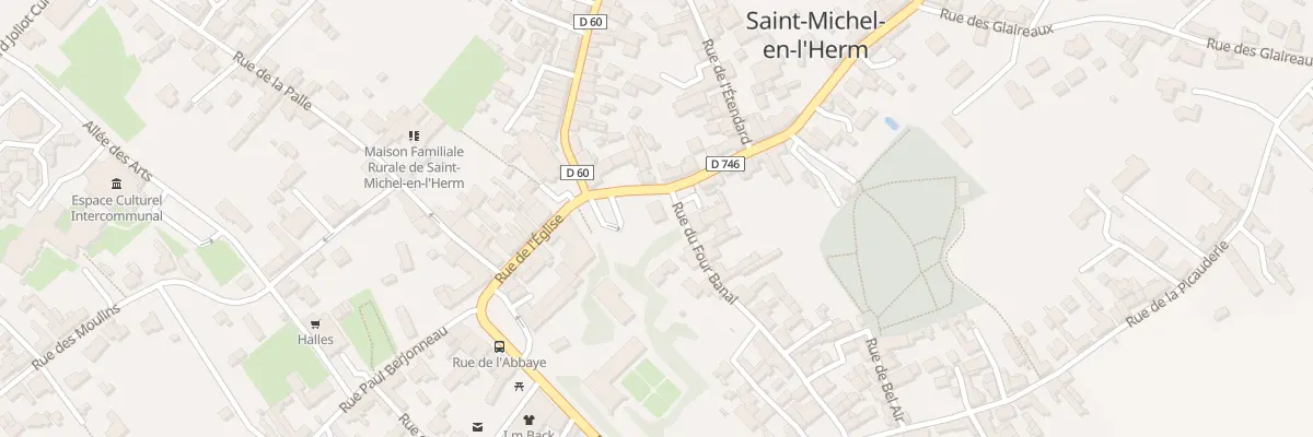 Plan du 2B Rue georges clémenceau à Saint-Michel-en-l’Herm