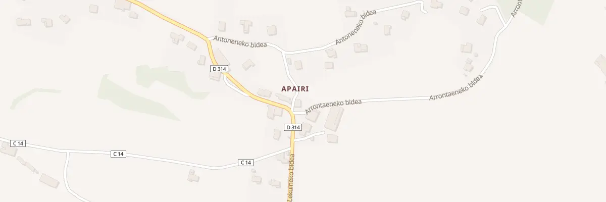 Plan du 1373 Lekuineko bidea à Ayherre