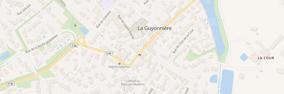 Plan du 39 Rue de l’amiral du chaffault à Montaigu-Vendée