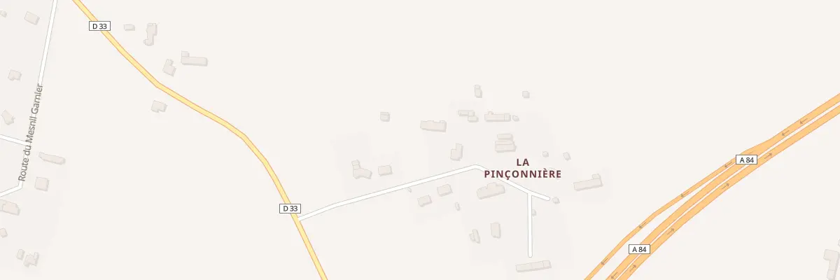Plan du 30 Rte du Mesnil Garnier à Fleury
