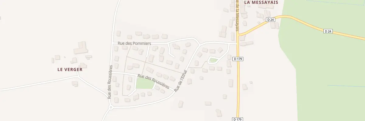 Plan du 4 All des Cerisiers à Combourtillé