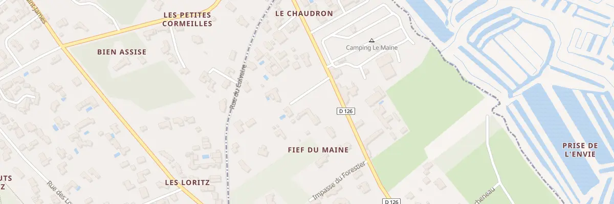 Plan du 29A Rte du Maine au Grand-Village-Plage