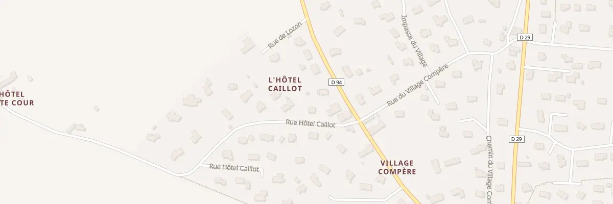 Plan du 10 Rue Hotel Caillot à Marigny-Le-Lozon