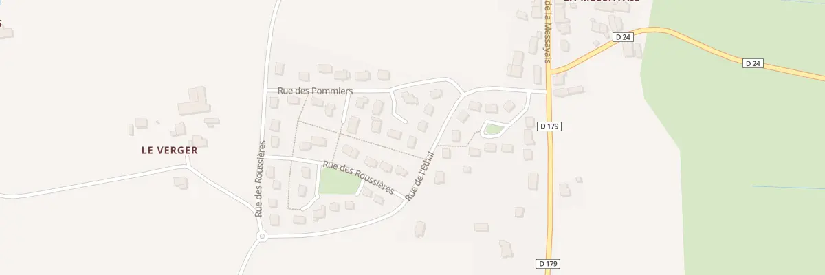 Plan du 3 All des Cerisiers à Combourtillé