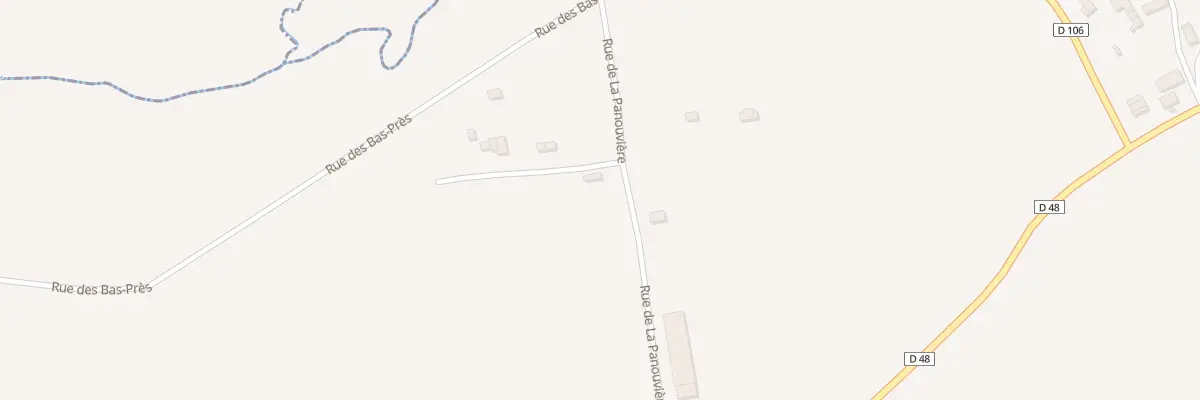 Plan du 5026 La Panouviere - Les Cheris à Ducey-Les Chéris
