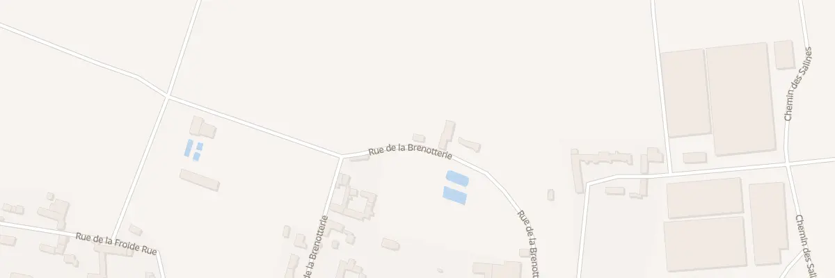 Plan du 11 Rue de la Brenotterie à Réville