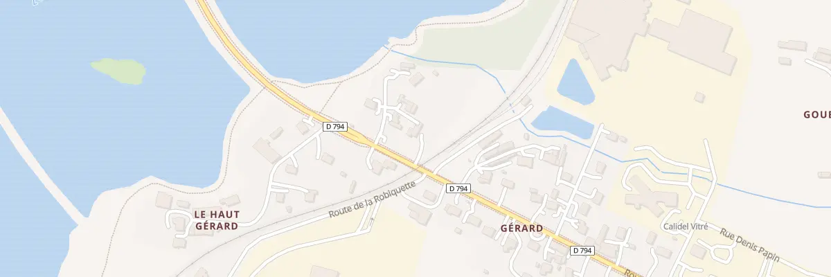 Plan du 15 Rte de Gérard à Montreuil-sous-Pérouse