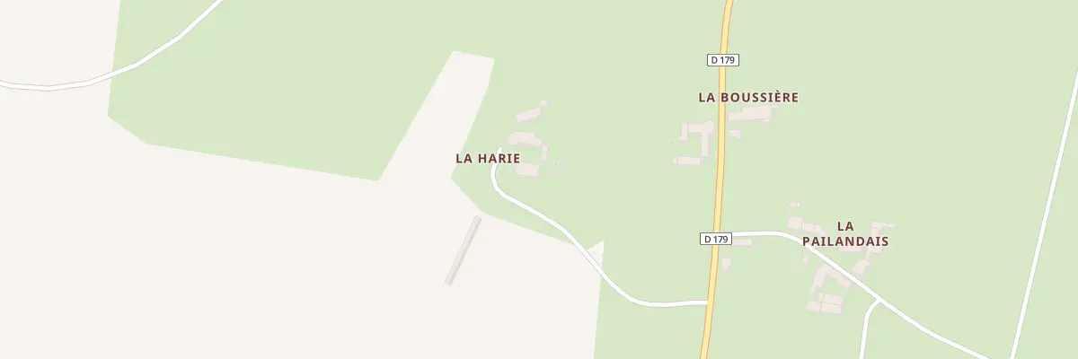 Plan du 2 Hairie à Saint-Christophe-des-Bois