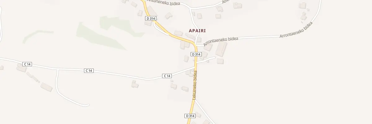 Plan du 1420 Lekuineko bidea à Ayherre
