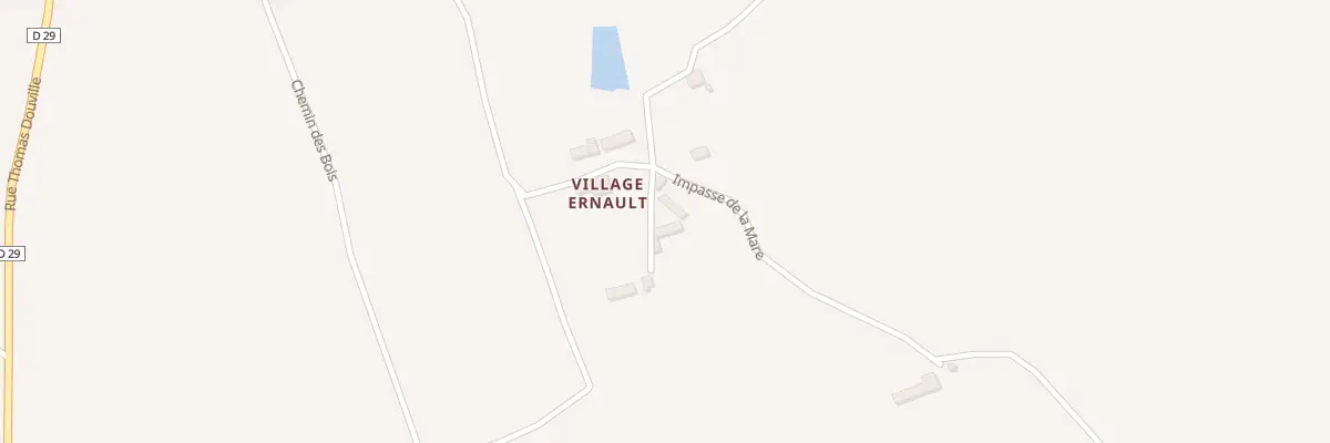 Plan du 5111 Le Village Esnault à Notre-Dame-de-Cenilly