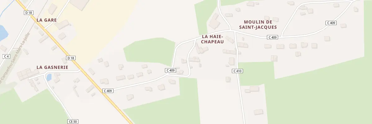 Plan du 37 La Haie Chapeau à Pannecé