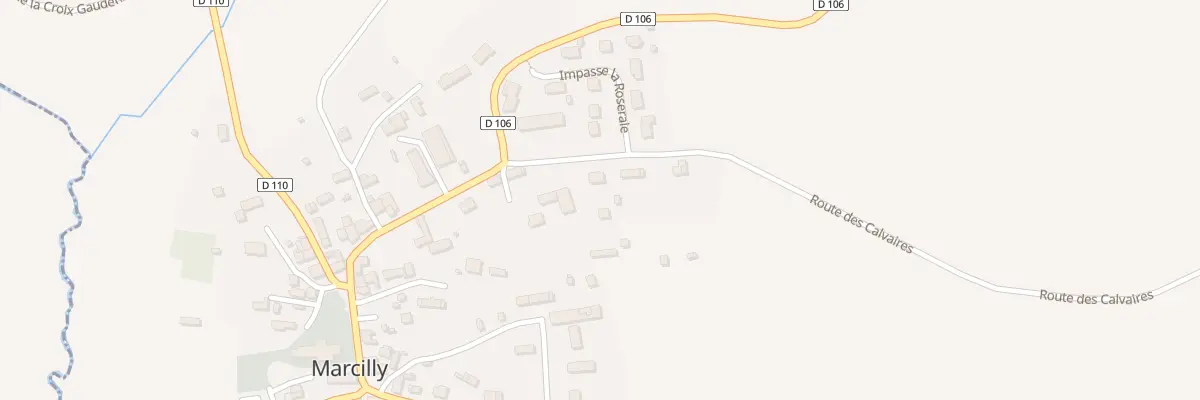 Plan du 5216 Le Bourg à Marcilly