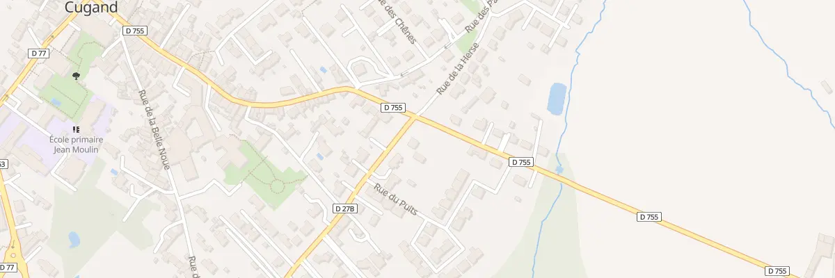 Plan du 1 Rue des bouffardières à Cugand-la-Bernardière